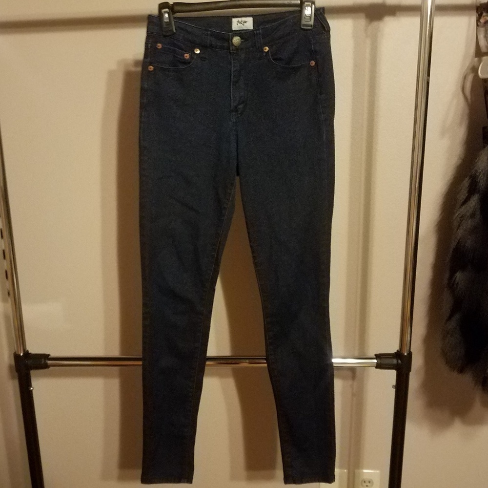 Dark Wash High Waisted Jeggings